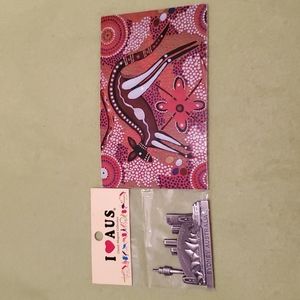 Syndey Australia Magnet & Phil Narkle Kangaroo Note Pad from Australia